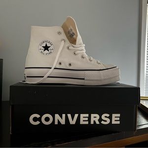 Converse platform sneakers